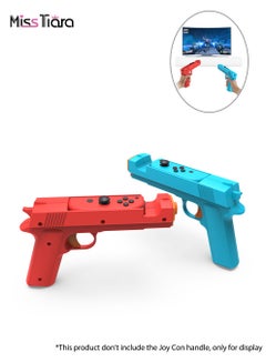 Buy 2 Piece Shooting Games Gun Grip Cover Kit for Nintendo Switch and Switch OLED Joy Con Controller Grip in UAE