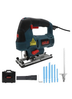 Buy Bonai Jigsaw Cutter - 6-Speed Variable, LED Light, Laser Guide, Titanium Blade For Wood Pvc and Metal Cutting in UAE