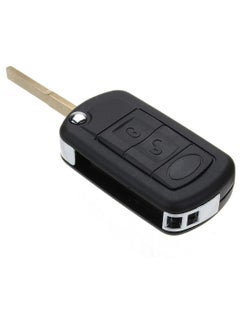 اشتري 3 Buttons Replacement Remote Control Cover Uncut Key FOB Case Shell for Land Rover LR3 Discovery Range Rover Sport Flip Keyless Entry Car Key Fob Cover في الامارات