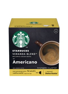 Buy 12-Piece Veranda Blend Americano Coffee Capsules 12398627 in Saudi Arabia