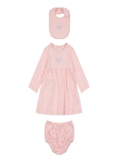 Buy Elle Baby Dress  Bib and Matching Knickers Set in Saudi Arabia