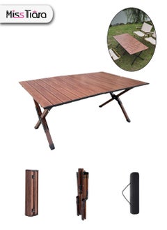 اشتري Portable Outdoor Simple Folding Table with Storage Bag for Camping Hiking and Party في الامارات