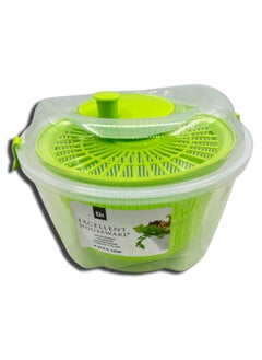 اشتري Salad Spinner With Bowl, Colander & Built-in Draining System في الامارات