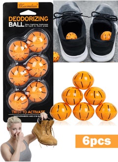 Buy Professional Shoe Deodorizer Balls Freshener Odor Eliminator Odor-Fighting for Neutralizing Odor and Refreshing Sneaker Wardrobe Gym Bags in Saudi Arabia