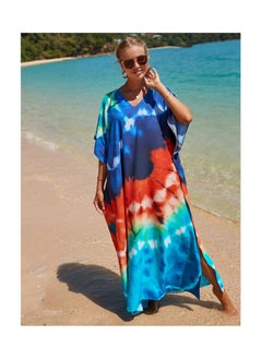 Buy Beach Printed Robe Sunscreen Cover in UAE