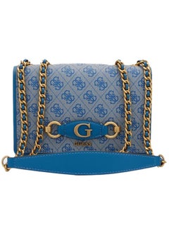 Buy GUESS Izzy Convertible Crossbody Flap, Dove Logo in Saudi Arabia