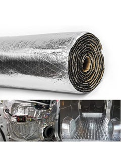 اشتري Heat Sound Deadening Insulation Mat, Noise and Heat Shield Insulation Closed Cell PE Foam, Vibration Dampening Material, for Car Hood Trim Roof Door and Trunk, 200*50 cm في الامارات