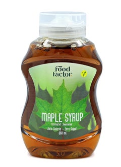 اشتري Food Factor Maple Syrup, Made in Italy, Zero Sugar, Zero Calorie, Gluten Free, Suitable For Vegan, Keto Friendly, Use with Pancake, Waffles, Muffins, Crepes 260 ml في الامارات