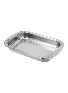 Buy Stainless Steel Oven Tray 30 Cm - Silver in Egypt