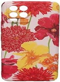 اشتري Dragon flower back cover hard creative case for realme 8 - multi color في مصر