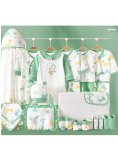 Buy 25 Pieces Baby Gift Box Set, Newborn Green Clothing And Supplies, Complete Set Of Newborn Clothing in UAE