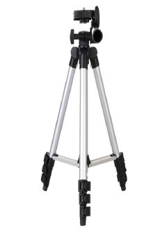 Buy Portable Camera Tripod With Accessories 40.2inch Silver/Black in Saudi Arabia