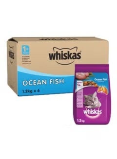 اشتري Ocean Fish Dry Food Bag Pack Of 6 1.2kg في السعودية