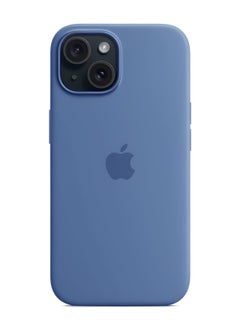 Buy Silicone case for iPhone 14 - 6.1 inch, full body protection with a soft, silky feel, anti-shock cover in Saudi Arabia