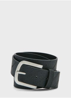 Buy Embossed Allocated Hole Belt in UAE