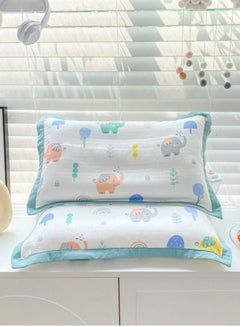 Buy 100% Class A cotton pillowcases, cartoon pillowcases for children and students (2 pcs) in Saudi Arabia