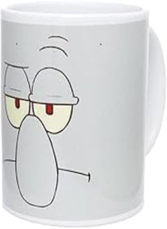 اشتري Ceramic Printed Mug With Squidward Design - Multi Color في مصر