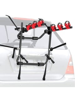 Buy Foldable Bicycle Rear Mount Carrier, 3 Slots Bicycle Carrier Rack Rail (Trunk Mount Rack) in UAE