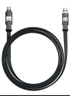 Buy inCharge Charging cable universal cable for Samsung and iPhone Lightning and USB C cable in UAE