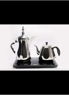 اشتري Arabic Coffee And Tea Maker Silver/Black في الامارات