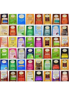 اشتري BLUE RIBBON Twinings Tea Bags Sampler Assortment Variety Pack Gift Box - 48 Count - Perfect Variety - English Breakfast, Green, Black, Herbal, Chai Tea and more في الامارات