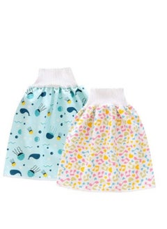 Buy 2 Pack Soft And Comfortable Diaper Skirt For Baby Boys Girls M in Saudi Arabia