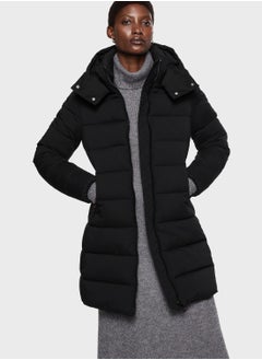 Buy Zip Through Puffer Jacket in UAE