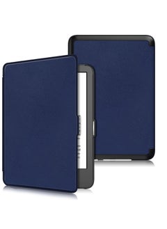 اشتري Folding Case Cover for Kindle Paperwhite 11th Gen (2022) 6"- Blue في الامارات