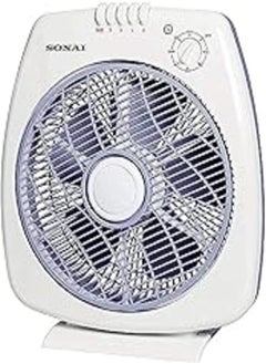 Buy Sonai Box Fan 12 With Timer, 3 speed settings, 120 min timer ,40 Watt-MAR-3012 in Egypt