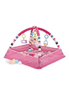 Buy Baby Play Gym Baby Play Mat Baby Activity Gym Mat for 0-36 Months（Pink） in Saudi Arabia