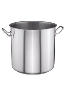 Buy Stainless Steel Induction Stock Pot 28 cm x 24 cm |Ideal for Hotel,Restaurants & Home cookware |Corrosion Resistance,Dishwasher Safe|Made in Turkey in UAE
