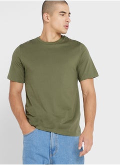 Buy Essential Crew Neck T-Shirt in Saudi Arabia