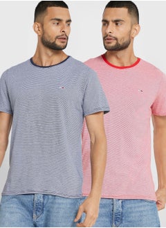 Buy 2 Pack Essential Crew Neck T-Shirt in UAE