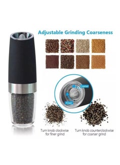 Buy Gravity Electric Salt &Pepper Grinder in Saudi Arabia