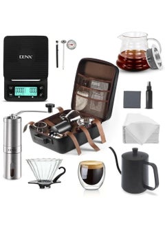 Buy V60 Set 12 Piece Coffee Drip Set With Tool Case in Saudi Arabia