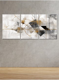 Buy Decorative Wall Art Painting With an Abstract Design 3 Pieces Size 120x60cm in Saudi Arabia