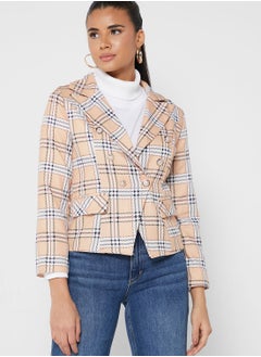 Buy Button Detail Blazer in UAE