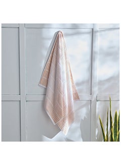 Buy Rio Rita Patterned Cotton Bath Towel 8 x 136 cm in Saudi Arabia