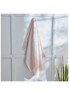 Buy Rio Rita Patterned Cotton Bath Towel 8 x 136 cm in Saudi Arabia