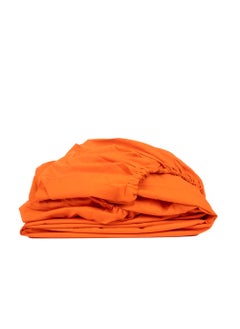 اشتري Fitted Sheet Orange 120x200 في مصر