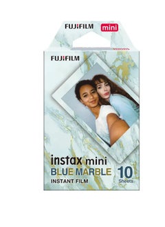 Buy Fujifilm Instax mini Blue Marble Film {10 Exposures} in Egypt