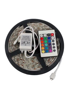 اشتري LED Strip Light With Remote Control And Cable Multicolour في الامارات