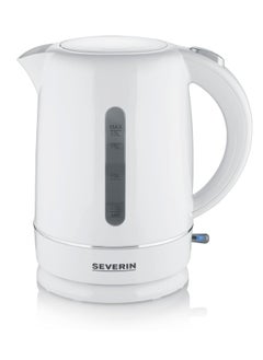 Buy WK 4325 Electric Kettle, 1.7L White Design with Removable Filter in UAE