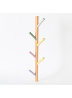 Buy Tree Shape Wooden Wall Hook 14 x 60 x 5.6 cm in UAE