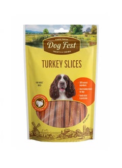 اشتري Turkey Slices Dog Treats For Adult Dogs 90g في الامارات