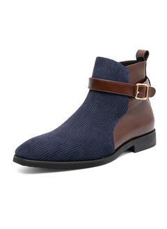 اشتري New Men's Casual Leather Boots في الامارات