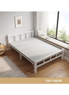 اشتري Portable Foldaway household Simple Bed companion 100 Cm في الامارات