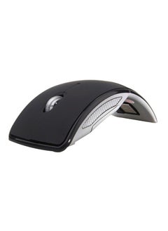 اشتري Optical 2.4G Foldable Wireless Mouse USB Folding Receiver Ergonomic Mice Black في السعودية