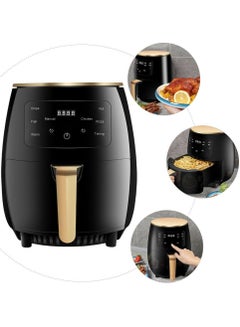 Buy Kitchen Digital 6L Air Fryer With Flat Basket,LED Touch Screen Air Fryer,Non-Stick Dishwasher-Safe Basket in UAE