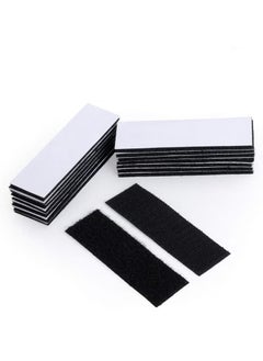 Buy 15PCS Heavy Duty Mounting Tape Double-Side Reclosable Hook Loop Strips Tape Sticky Fastener Waterproof Indoor Outdoor Use for Holds Picture Frame and Tools（100*30mm） in UAE